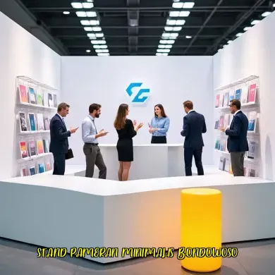 Stand Pameran Minimalis Bondowoso